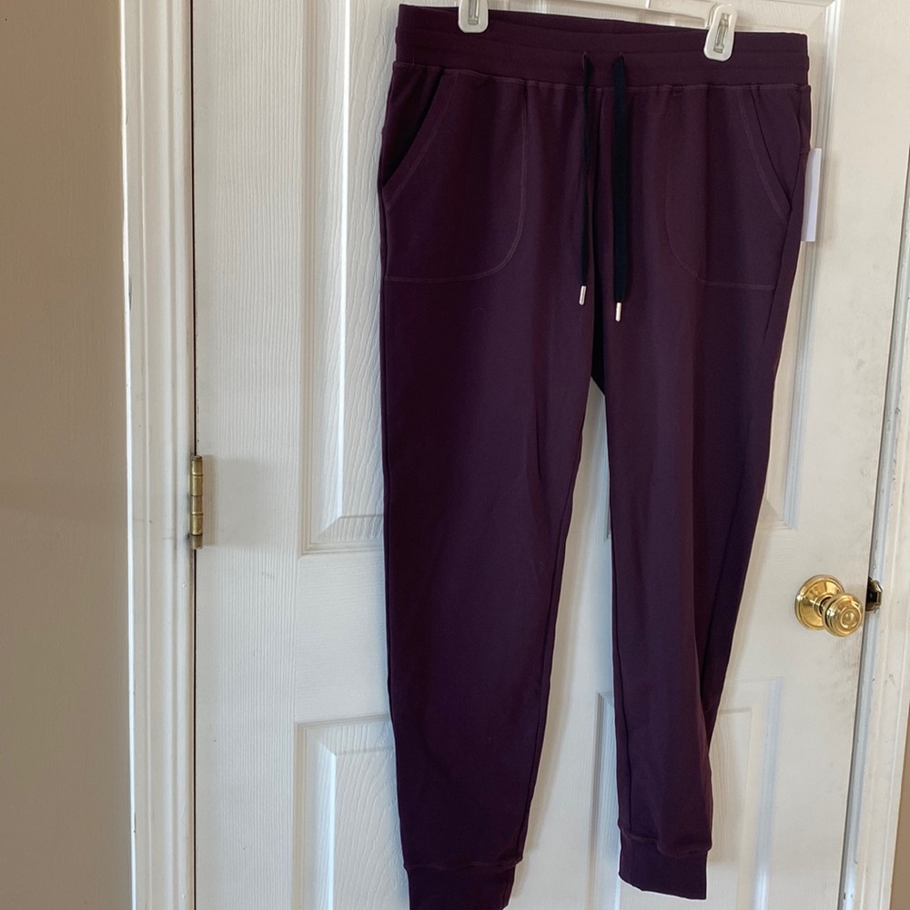 NWT Zyia plum unwind joggers size XL